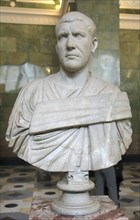 Portrait bust of the Roman Emperor Philip the Arab, c mid 3rd century Artist: Unknown