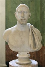Portrait bust of a Roman, first half of 3rd century. Artist: Unknown