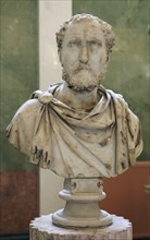 Portrait bust of a Roman Commander General, early 3rd century AD. Artist: Unknown