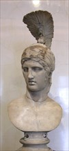 Head of Ares, God of War, early 2nd century. Artist: Unknown