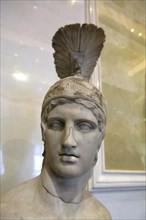 Head of Ares, God of War, early 2nd century. Artist: Unknown