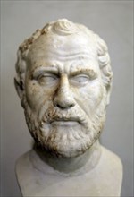 Head of Demosthenes, Athenian statesman and orator, 2nd century. Artist: Unknown