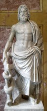 Statue of Asklepios, Greek God of Healing, 2nd century. Artist: Unknown