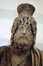 Statue of Serapis, Greco- Egyptian God of the Underworld. Artist: Unknown