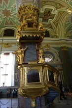 Pulpit, Peter and Paul Cathedral, St Petersburg, Russia, 2011.  Artist: Sheldon Marshall
