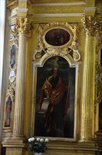 Detail of the iconostasis, Peter and Paul Cathedral, St Petersburg, Russia, 2011. Artist: Sheldon Marshall