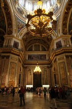 Interior, St Isaac's Cathedral, St Petersburg, Russia, 2011. Artist: Sheldon Marshall
