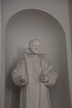 Statue of Philipp Melanchthon, Lutheran Cathedral, Helsinki, Finland, 2011. Creator: Sheldon Marshall.