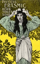 Peerless Erasmic Soap, 19th century. Artist: Henry Ryland