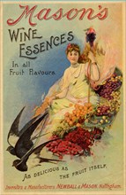 Mason?s Wine Essences, 1900. Artist: Unknown