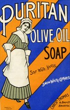 Puritan Olive Oil Soap, c.1900. Artist: Unknown