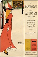 The Pseudonym & Autonym Libraries, 19th century. Artist: Aubrey Beardsley