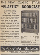 Globe-Wernicke Elastic bookcase, 1937. Artist: Unknown