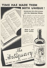 Antiquary Liqueur Scotch Whisky, 1935. Artist: Unknown