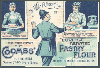 Coombs Pastry flour, 1890s. Artist: Unknown