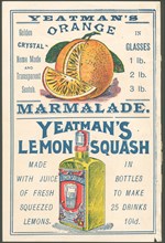 Yeatman Yeast powder, 1890s. Artist: Unknown