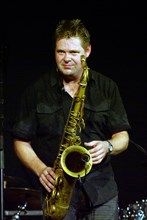 Derek Nash, Brecon Jazz Festival, Powys, Wales, 2009. Artist: Brian O'Connor