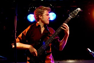Kyle Eastwood (son of Clint Eastwood), Imperial Wharf Jazz Festival, London.  Artist: Brian O'Connor