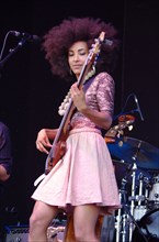 Esperanza Spalding, Love Supreme Jazz Festival, Glynde, East Sussex, 2013. Artist: Brian O'Connor