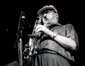 Phil Woods, Brecon Jazz Festival, Powys, Wales, 2000. Artist: Brian O'Connor