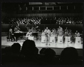 The Count Basie Orchestra performing at the Royal Festival Hall, London, 18 July 1980. Artist: Denis Williams