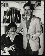 Warren Vache and Scott Hamilton at the Pizza Express, London, 16 February, 1979. Artist: Denis Williams