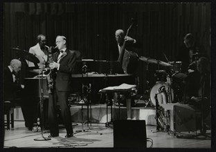 The Ted Heath Orchestra in concert, London, 1985.  Artist: Denis Williams