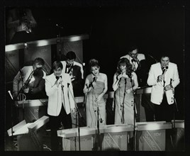 The New Squadronaires in concert at the Forum Theatre, Hatfield, Hertfordshire, 1984. Artist: Denis Williams