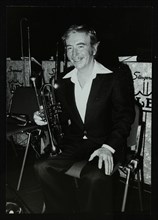 American jazz trumpeter Bill Berry. Artist: Denis Williams