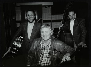 Bobby Worth, Brian Dee and Mario Castronari at Lansdowne Studios, Holland Par Artist: Denis Williams