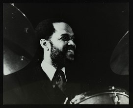 American drummer Billy Higgins at the Bracknell Jazz Festival, Berkshire, 1983. Artist: Denis Williams