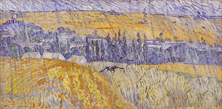 'Rain: Auvers', 1890. Artist: Vincent van Gogh.