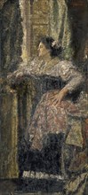 'Portrait of a girl', 1898. Artist: Antonio Mancini