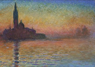 'San Giorgio Maggiore by twilight', 1908. Artist: Claude Monet.