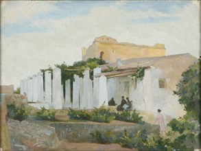 'Spanish Landscape', 1895-1933. Artist: George Murray