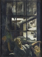 'Spring awakening old winter from her sleep', 1882-1936. Artist: Edgar Herbert Thomas