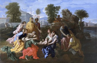 'The finding of Moses', 1651. Artist: Nicolas Poussin.