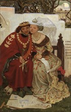 'King Rene's Honeymoon: Architecture', 1864. Artist: Ford Madox Brown.