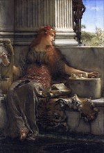 'Poetry', 1879. Artist: Sir Lawrence Alma-Tadema.