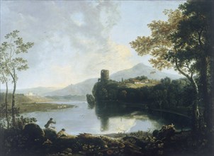 'Dolbadarn Castle', 1733-1782. Creator: Richard Wilson.