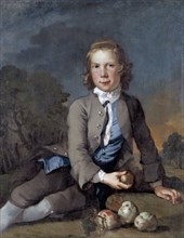 'Boy with apples', 1729-1740. Artist: Richard Wilson.
