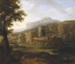 'Pembroke Castle', 1762-1812. Artist: Hendrik Frans de Cort
