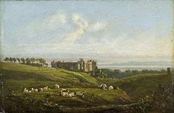 'St Donat's Castle', 1820. Artist: George Orleans De La Motte