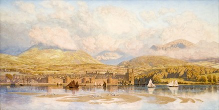 'The Stronghold of the Seison and the Camp of Kittywake', 1879. Artist: John Brett