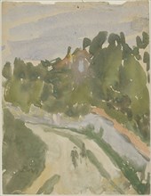 'Rue Terre Neuve, Meudon', 1896-1939. Artist: Gwendolen Mary John