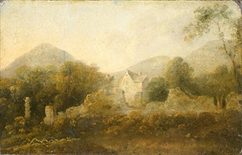 'Landscape with a cottage', 1733-1782. Artist: Richard Wilson.