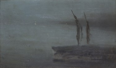 'Nocturne', 1854-1903. Artist: James Abbott McNeill Whistler.