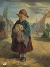 'The little messenger', 1858. Artist: William Henry Knight