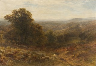 'Noon on the Surrey Hills', 1853-1893. Artist: George Vicat Cole.