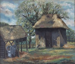 'The black barn', 1863-1932. Artist: Douglas Davidson